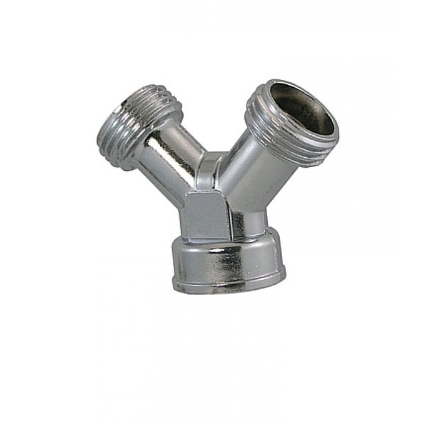 American Imaginations 0.75 in. x 0.75 in. x 0.75 in. Stainless Steel Garden Hose WYE AI-35592